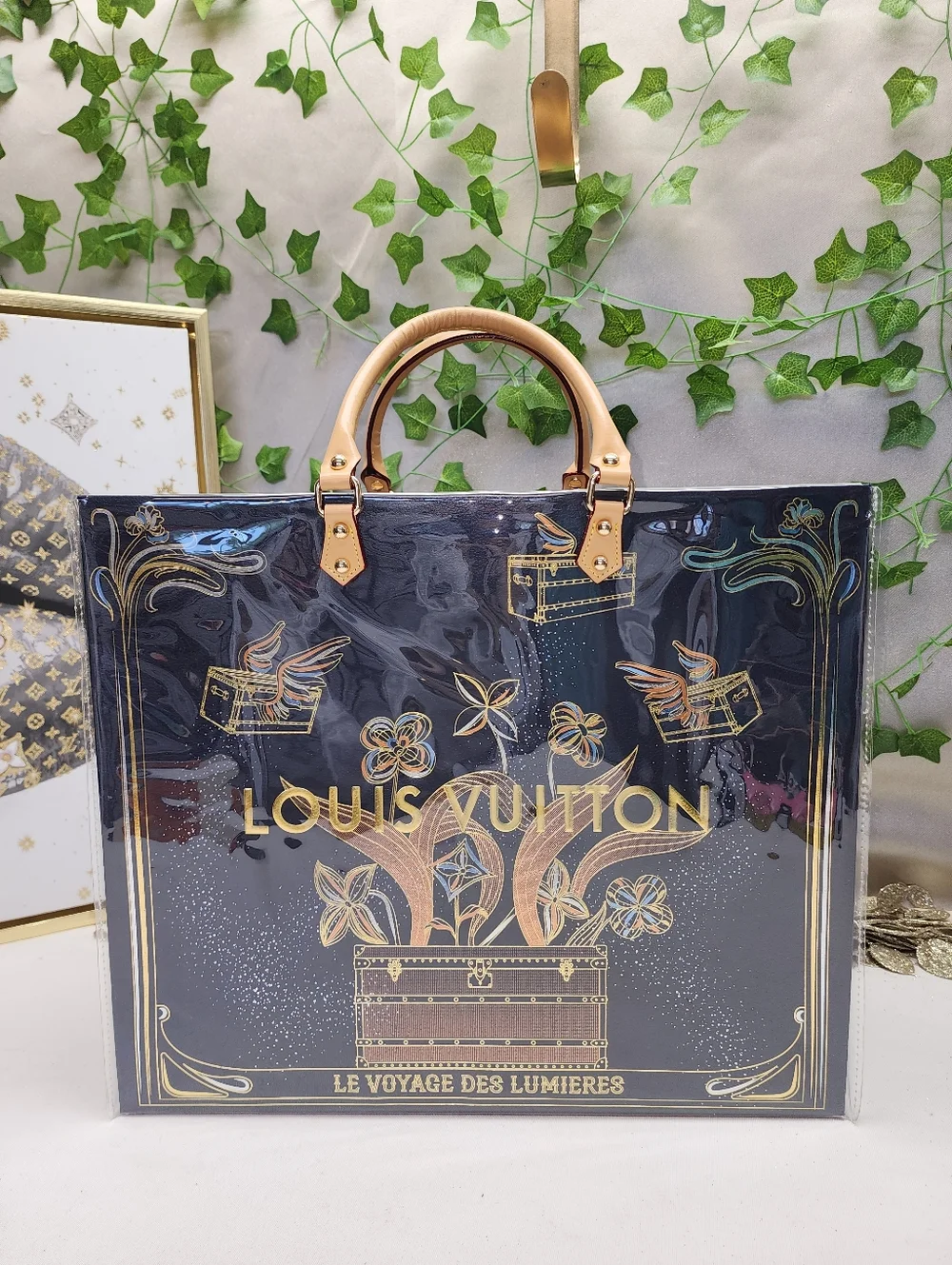 Authentic Louis Vuitton Limited Edition 2024 Retail Shopping Bag in A PVC Tote - Picture 3 of 11